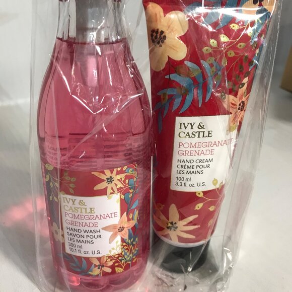 Ivy & Castle Pomegranate Grenade Hand Care Collection: Hand Wash & Hand Cream - Picture 3 of 5